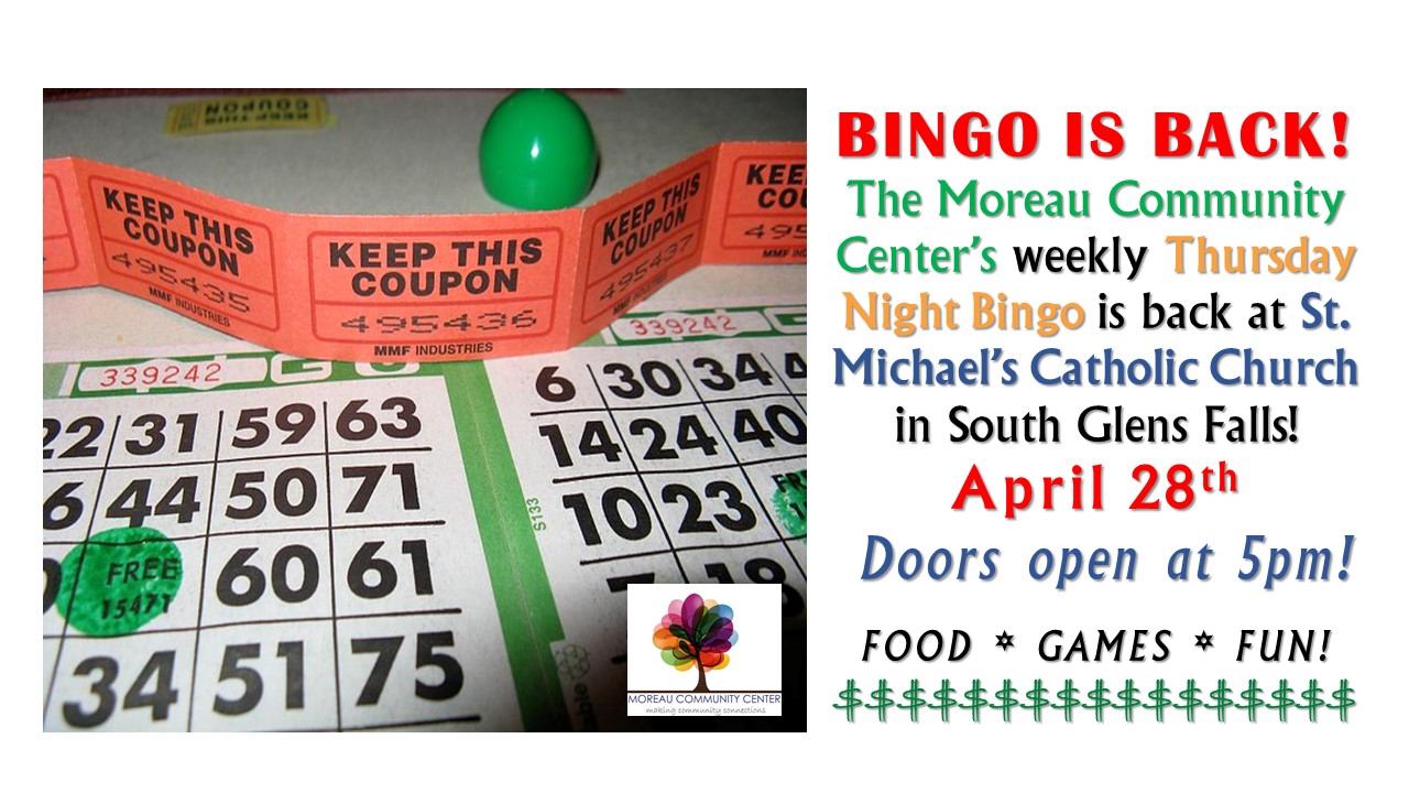Bingo is back flyer 042822